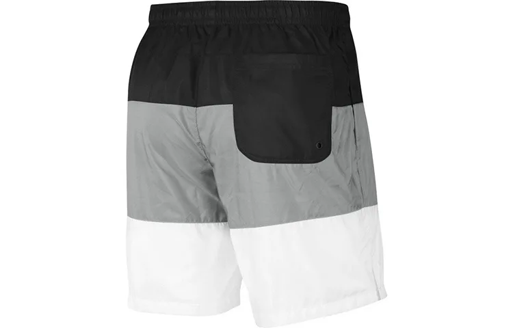 Nike Повседневные шорты мужские black white gray — фото 4