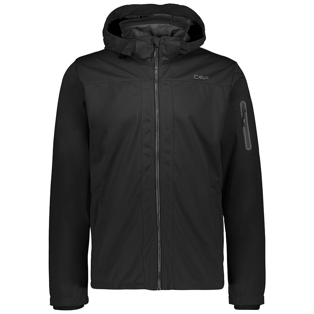 

Спортивная куртка CMP Zip Hood 39A5027 softshell, черный