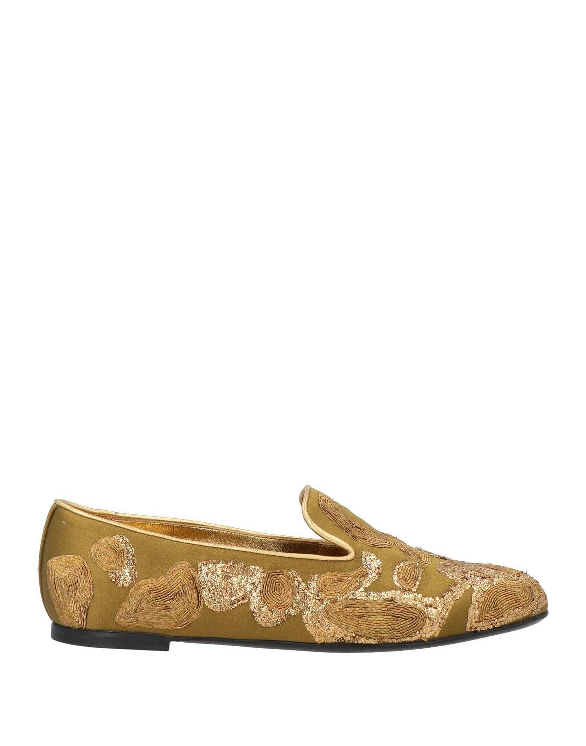 Лоферы Roger Vivier, золотой