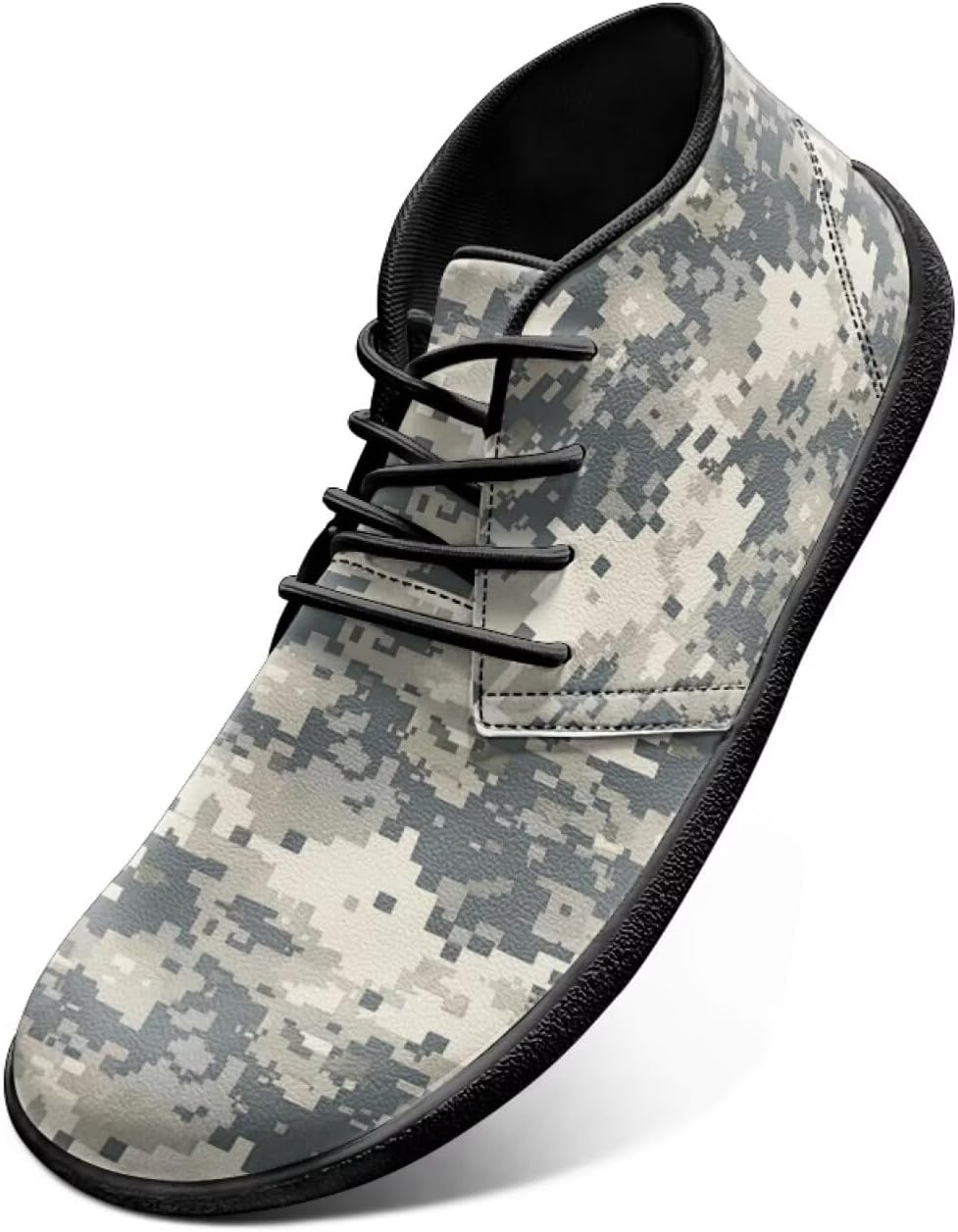 

Кроссовки Jeiento Men Barefoot Камуфляж - Широкий носок, подошва без подъема, прогулочные туфли, Army Camo