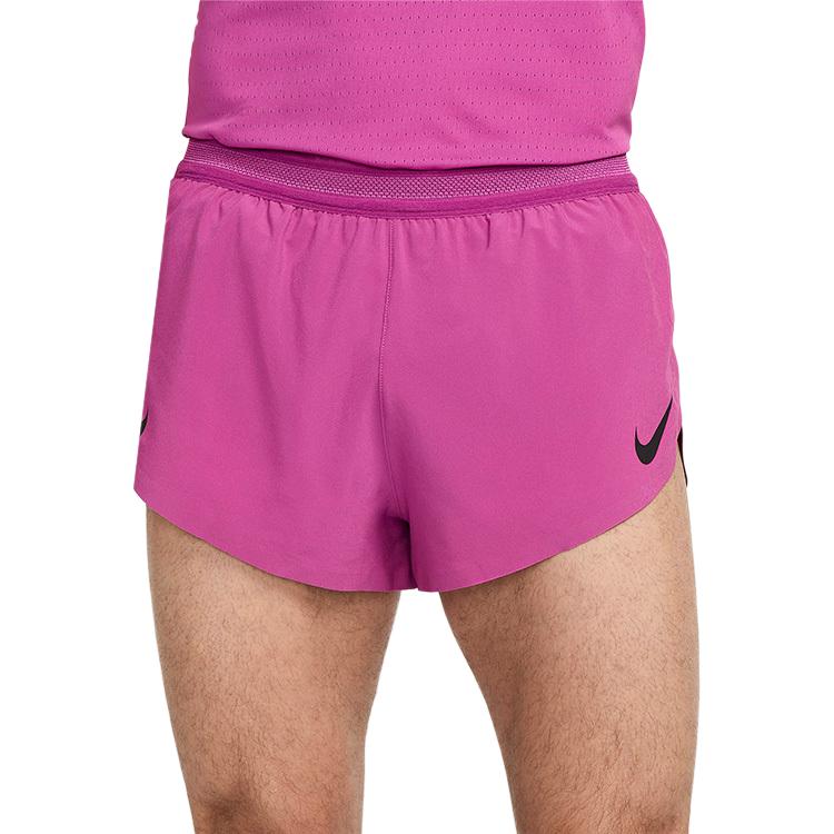 

Мужские шорты для бега AeroSwift Dri-FIT Adv 2 дюйма с подкладкой Nike, Hot Fuchsia/Black