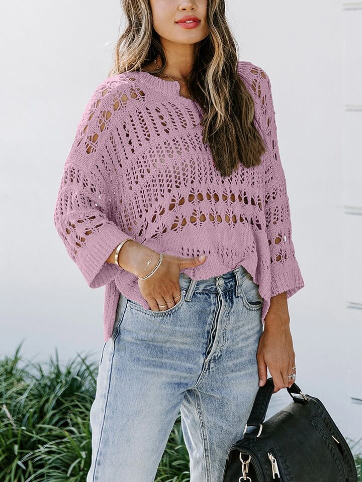 

Пуловер Milan Kiss, фиолетовый