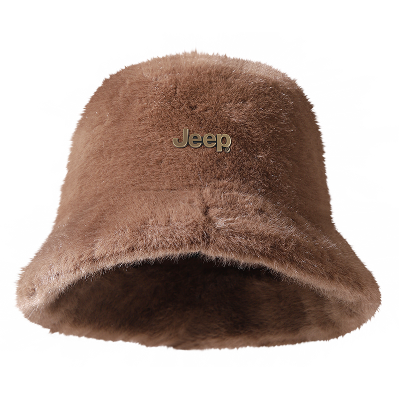 

Панама из полиэстера для женщин Jeep, coffee коричневый