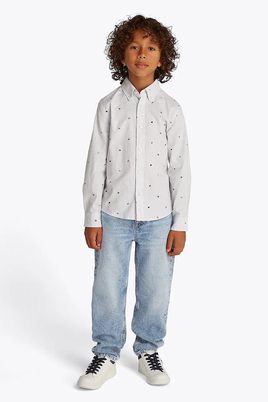 

Детские джинсы ARCHIVE BARREL Tommy Hilfiger, синий