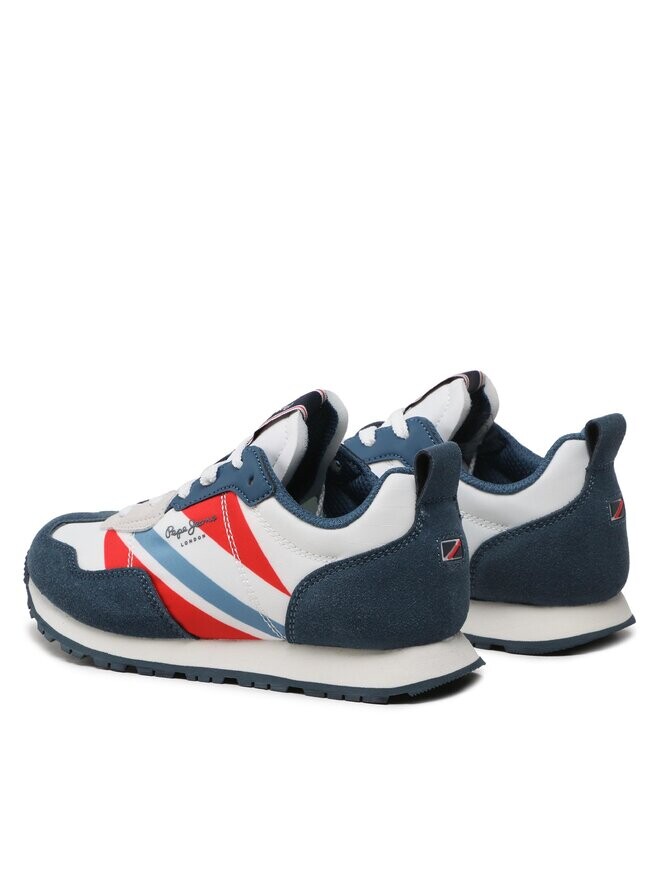 Кроссовки Foster Boy Print PBS30554 Pepe Jeans, синий/белый — фото 3