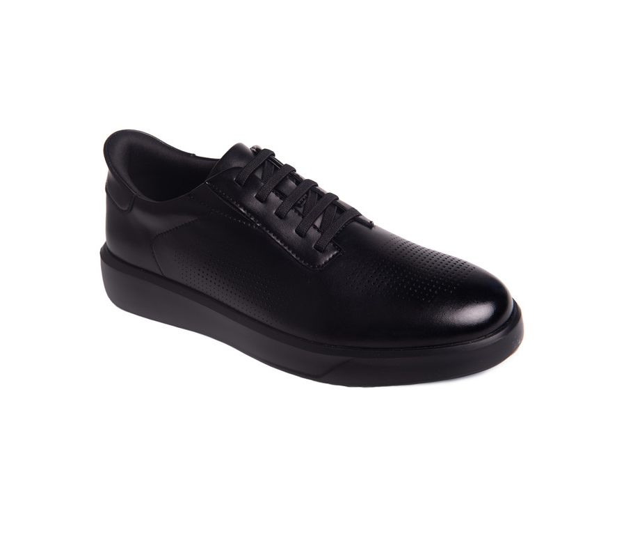 

Мужские легкие кроссовки Harbor Rd Hands-Free Slip On Technology Marc Joseph New York, Black napa leather/black