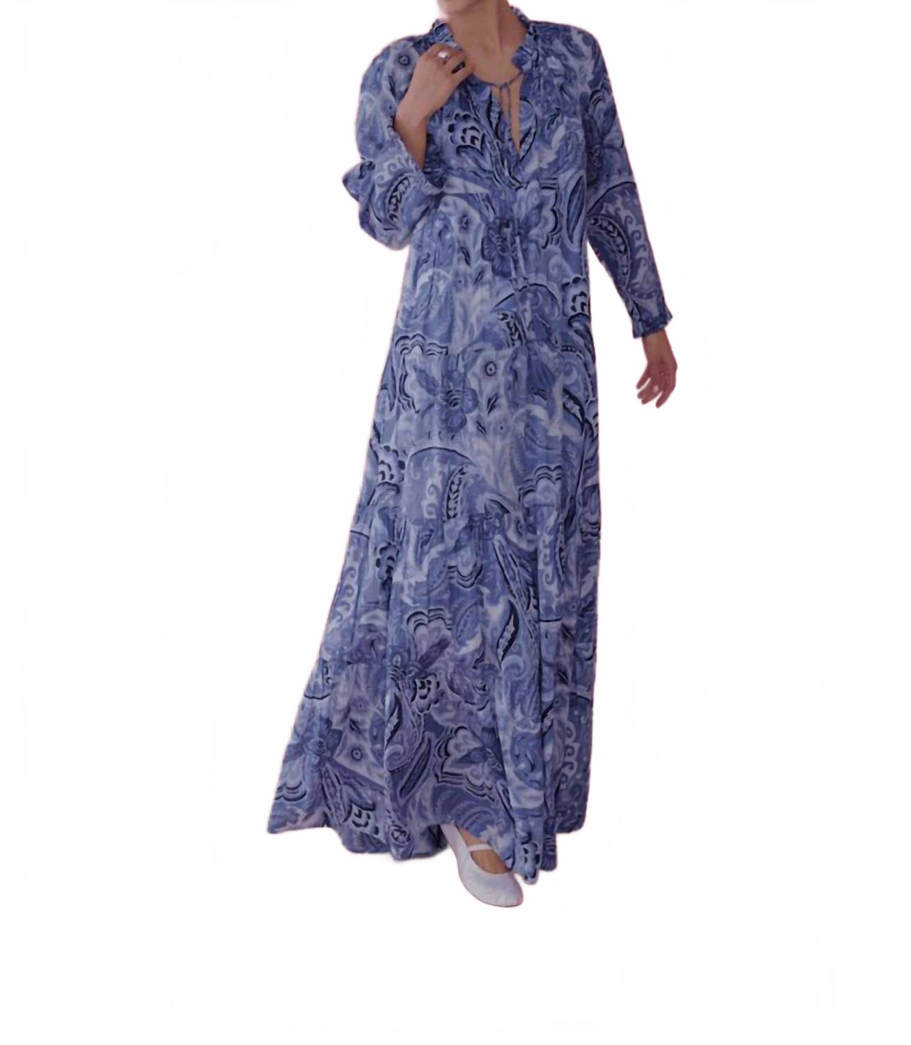 

Платье Femme Ceru в голубом цвете Guadalupe Design
