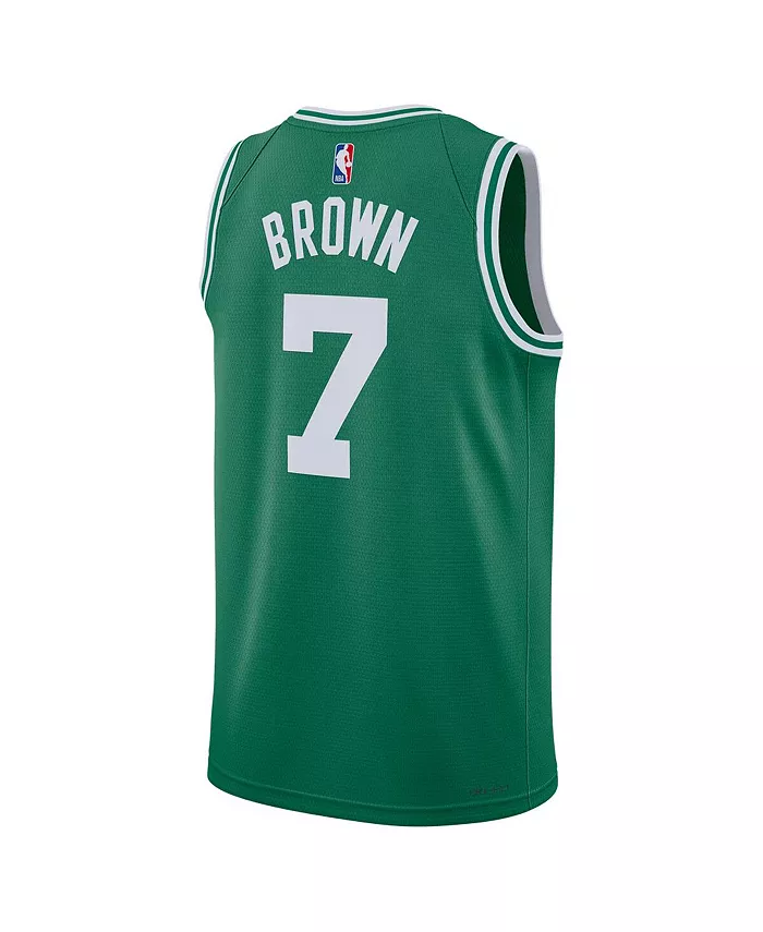 Мужская и женская баскетбольная майка Jaylen Boston Celtics Swingman Nike, зеленый — фото 2