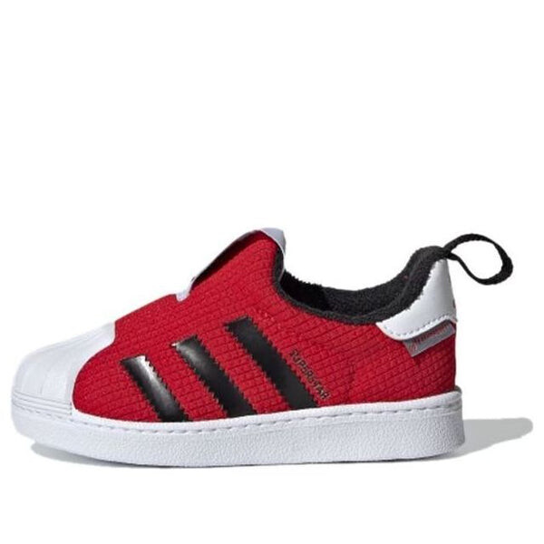 

Кроссовки суперзвезда 360 i Adidas, красный