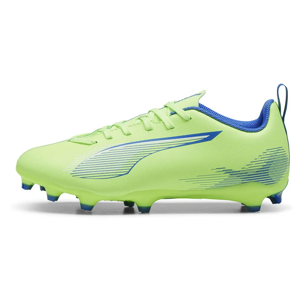 Футбольные бутсы Puma Ultra 5 Play FG/AG Jr, зеленый — фото 4