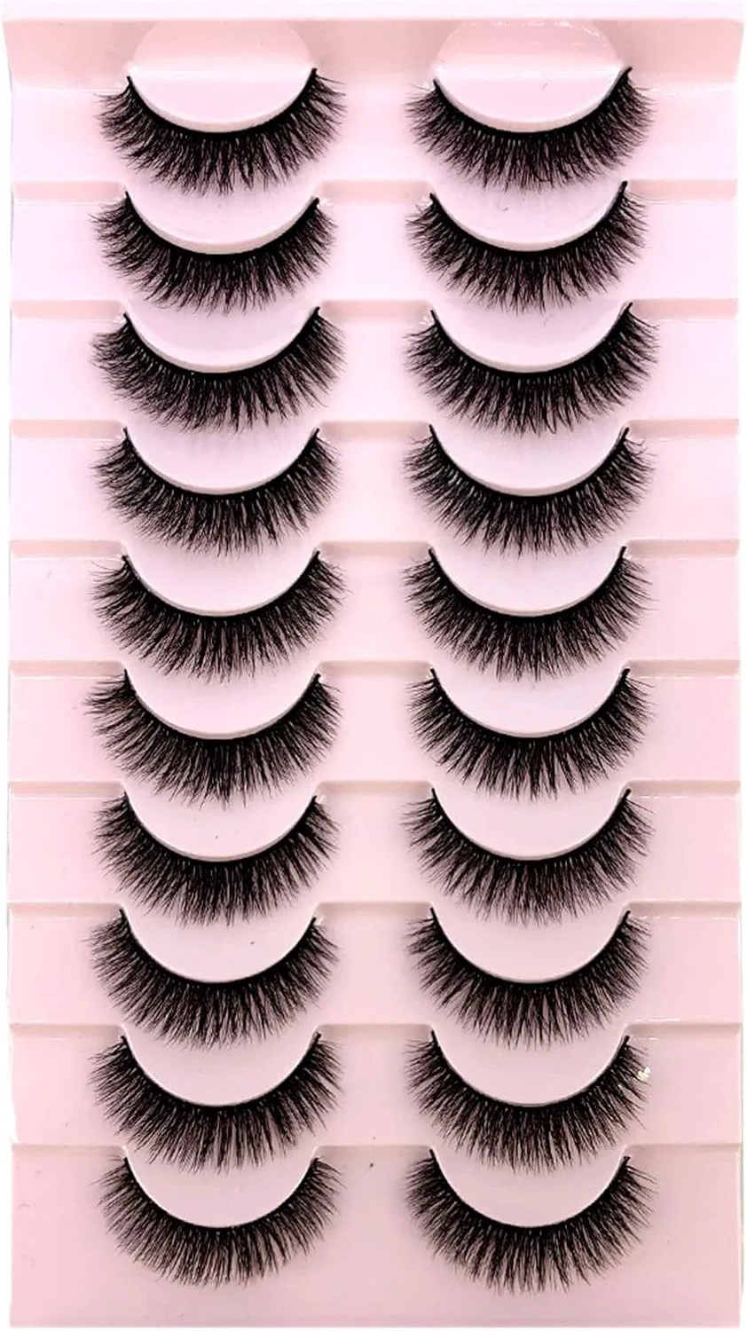 Ресницы Demasiado 3D Faux Mink 500 пар, черные