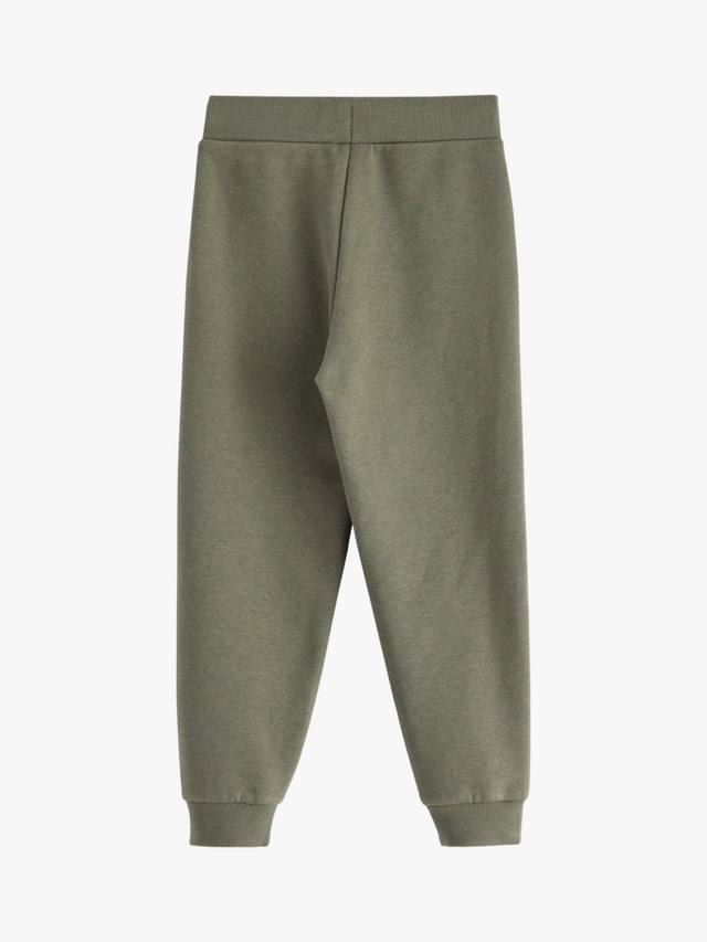 Детские джоггеры из хлопковой ткани с начесом Lindex, Light Dusty Khaki — фото 2