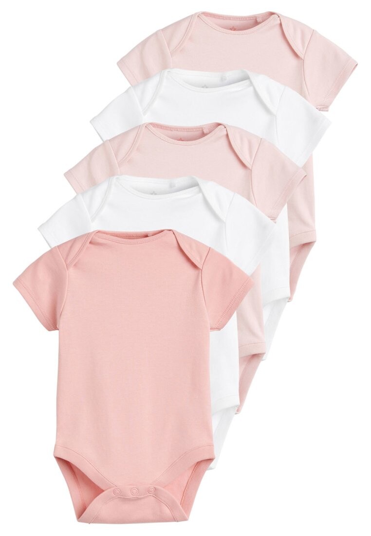 

Боди 5 PACK SHORT SLEEVE BOD Next, цвет pink