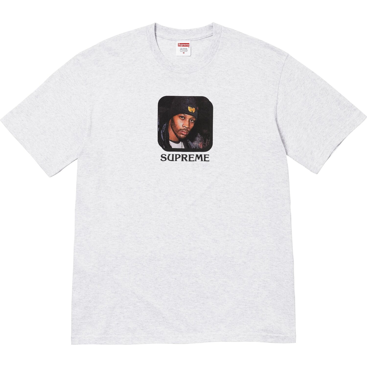 Футболка Wu Tang Clan FW25 WEEK10 Clan RZA Unisex Supreme, белый — фото 3