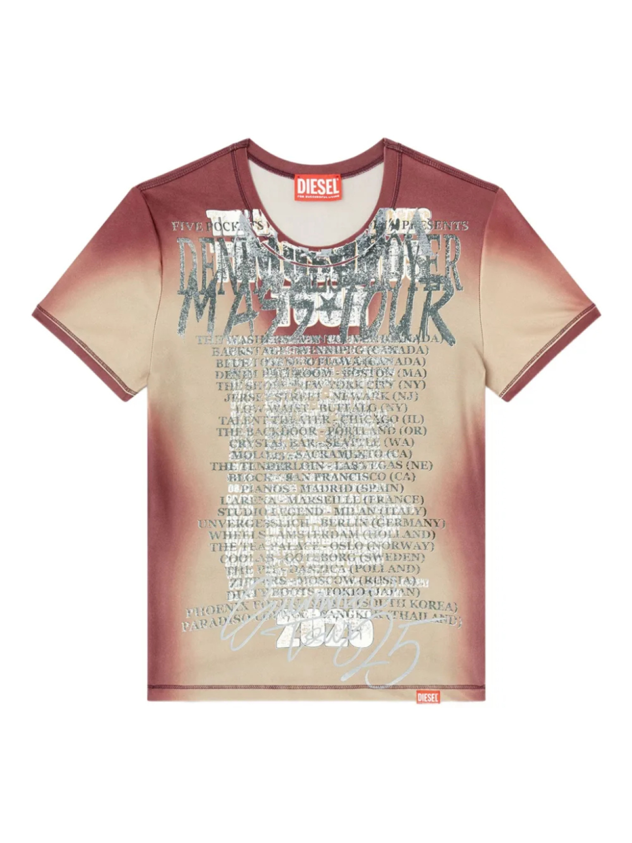

Футболка T-Kalyc Diesel, коричневый
