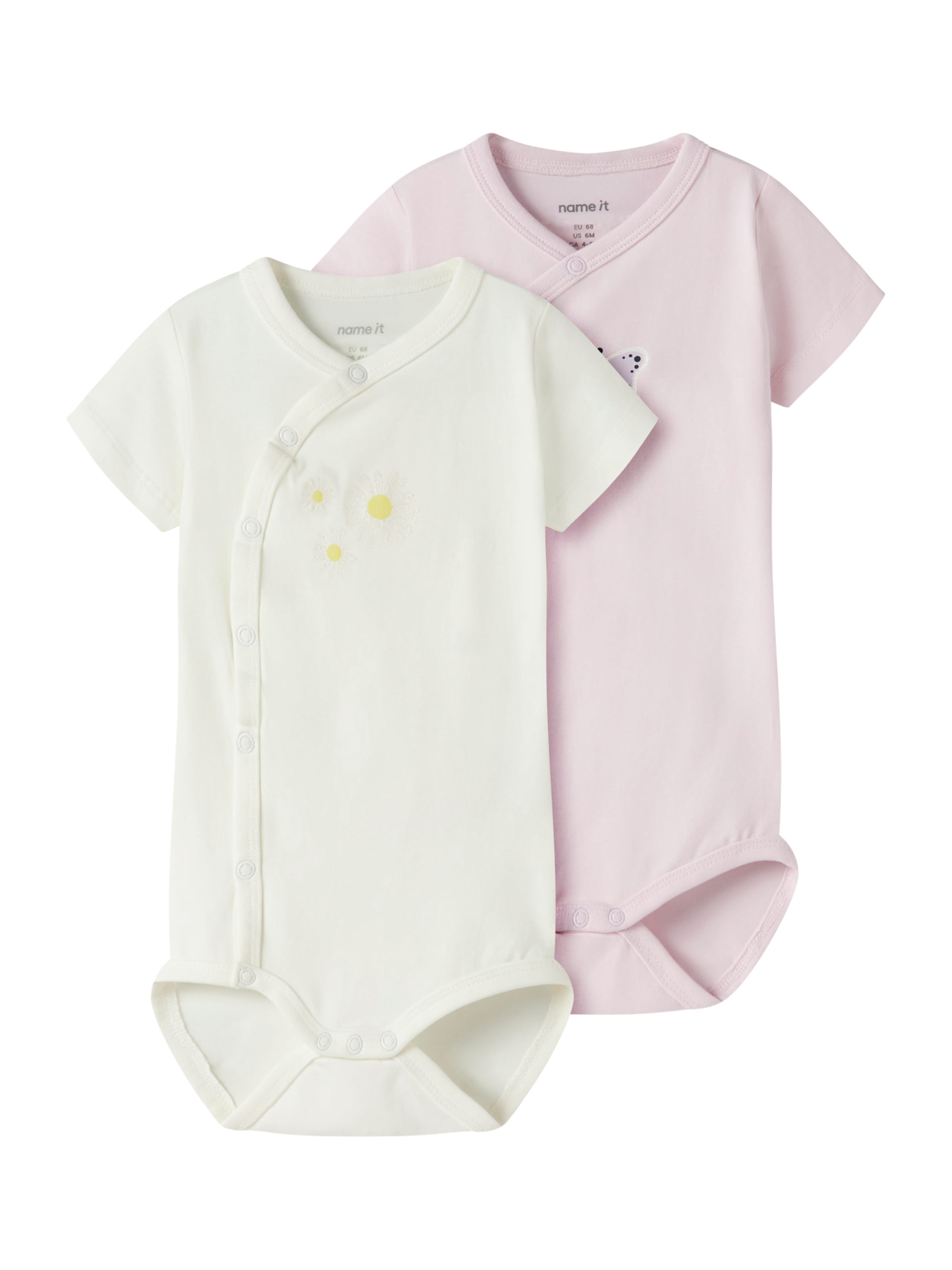 

NAME IT Комбинезон/боди 'NBFVUBIE' в цвете кремовый, розовый