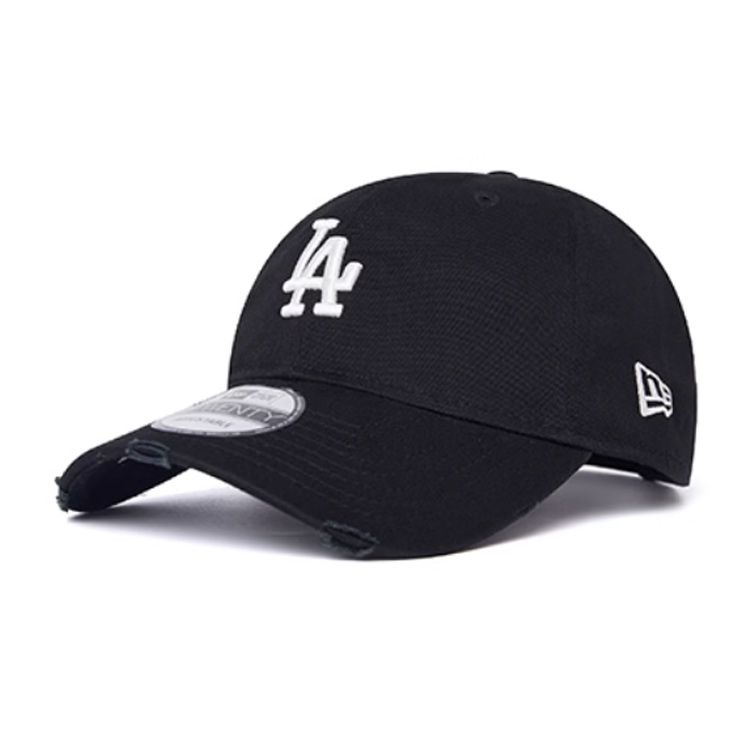 

New Era Хлопковая полиэстеровая бейсболка унисекс черная, Black
