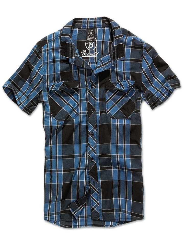 

Рубашка Roadstar с коротким рукавом синего цвета Brandit