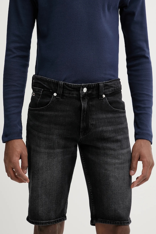 

Джинсовые шорты Tommy Jeans, черный