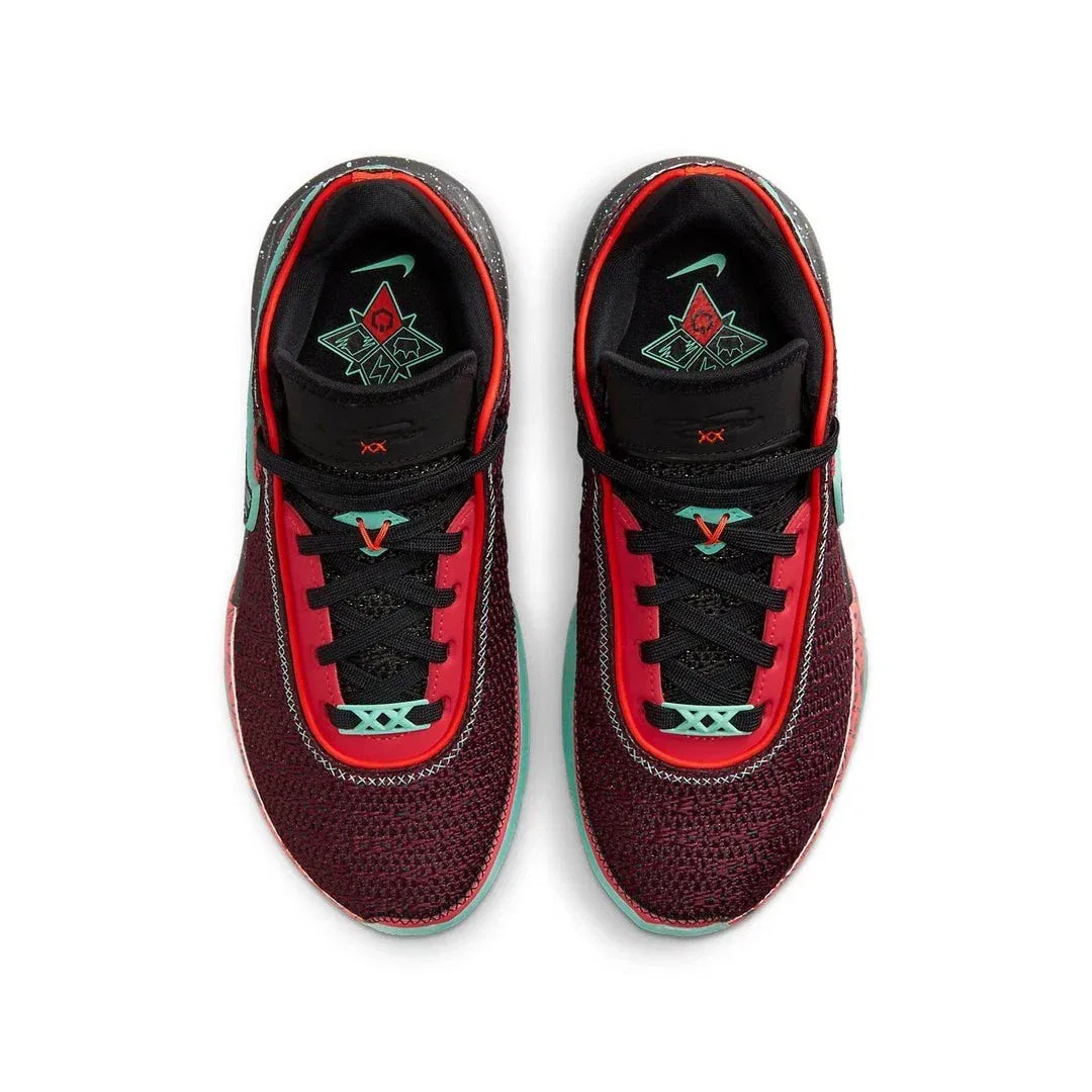 Детские баскетбольные кроссовки Nike LeBron SE FB8974 - Night Maroon HTAT70 — фото 4