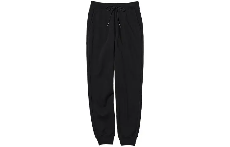 

UNIQLO Женские трикотажные спортивные штаны, цвет Black