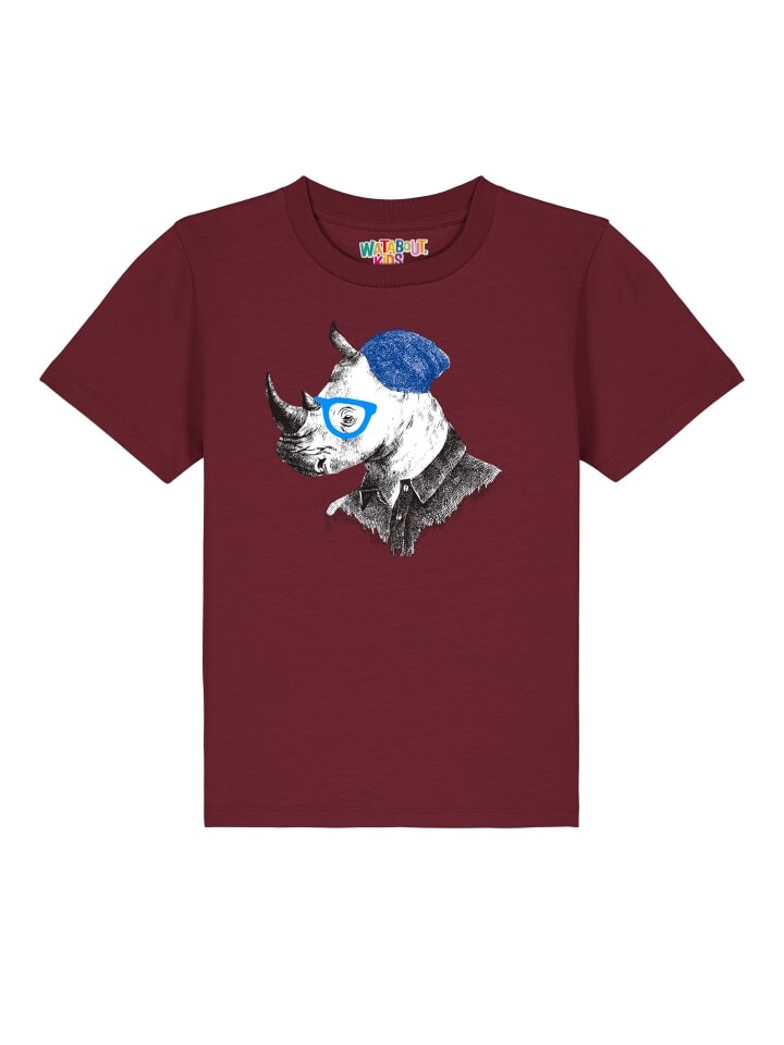 

Футболка wat Apparel, цвет weinrot
