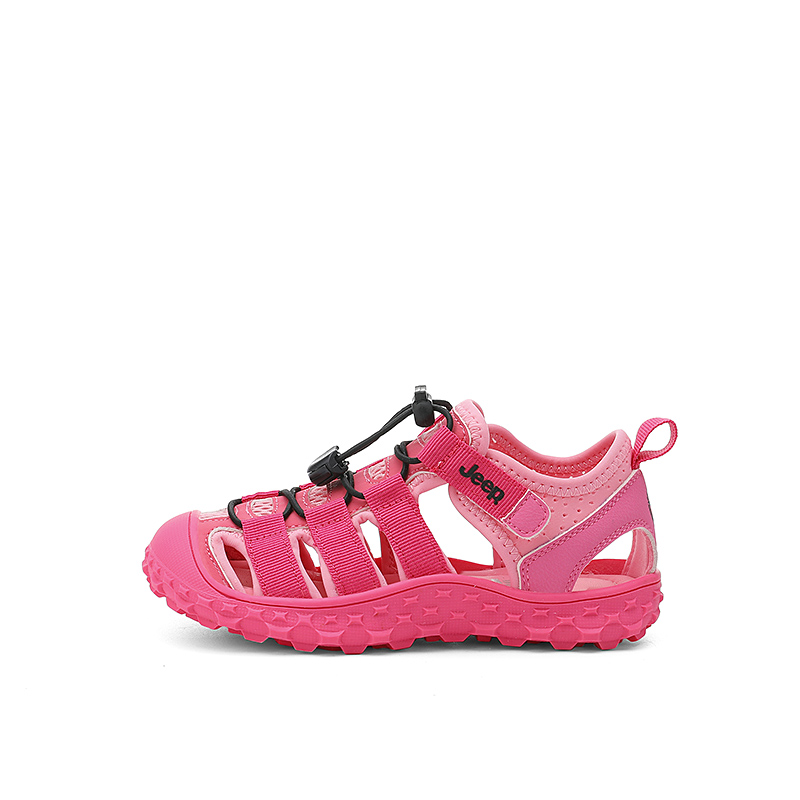 

Антискользящие износостойкие детские сандалии Pink Kids' Jeep, Chanel Pink