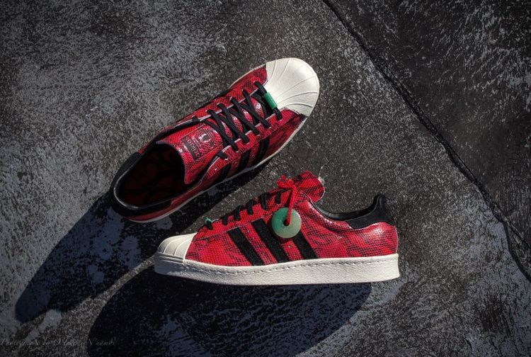 Кроссовки Adidas Superstar 80S Cny, Chinese New Year — фото 4