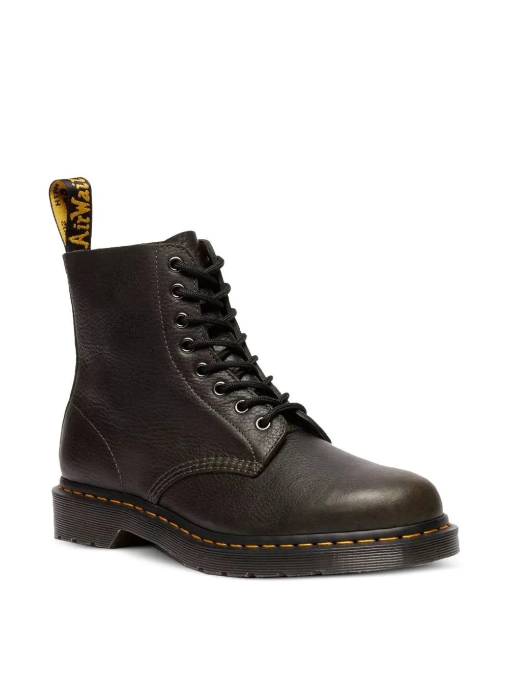 Мужские ботинки Dr. Martens 1460 Pascal из зернистой кожи, коричневый — фото 2
