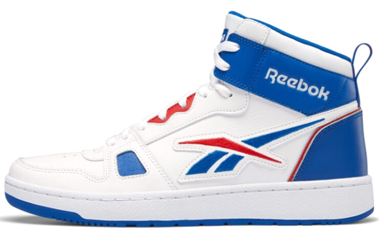 

Кроссовки Reebok Resonator Vintage Basketball, белый/синий/красный