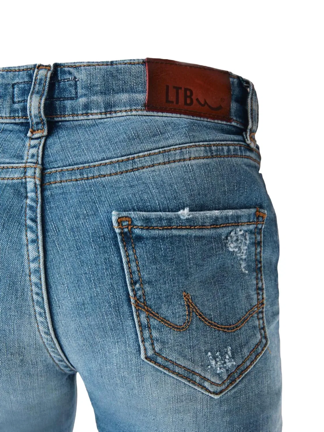 Джинсы LTB Jeans синего цвета — фото 3