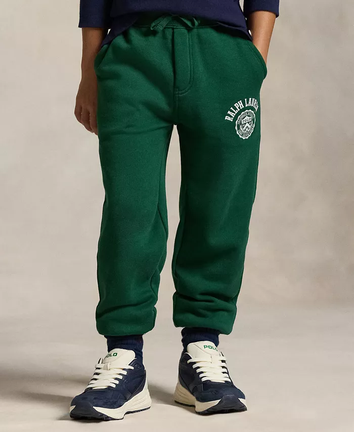 

Брюки-джоггеры Big Boys Logo Fleece Polo Ralph Lauren, зеленый