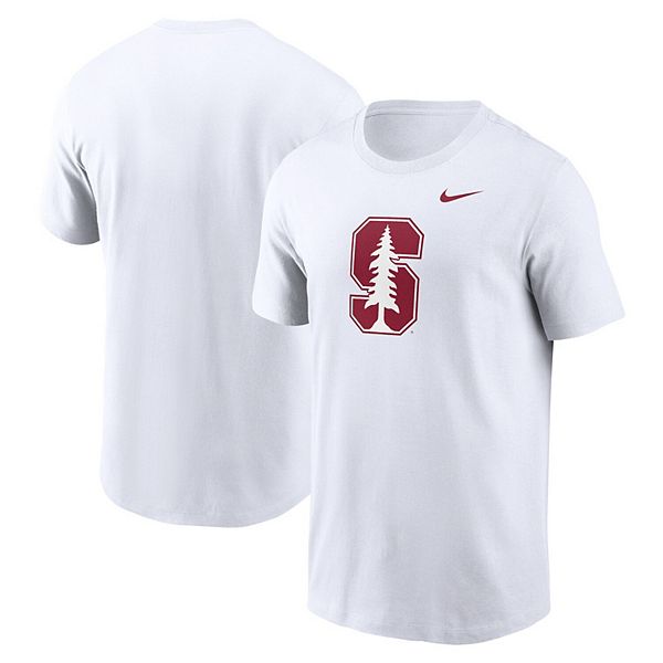 

Мужская белая футболка stanford cardinal primetime evergreen logo Nike