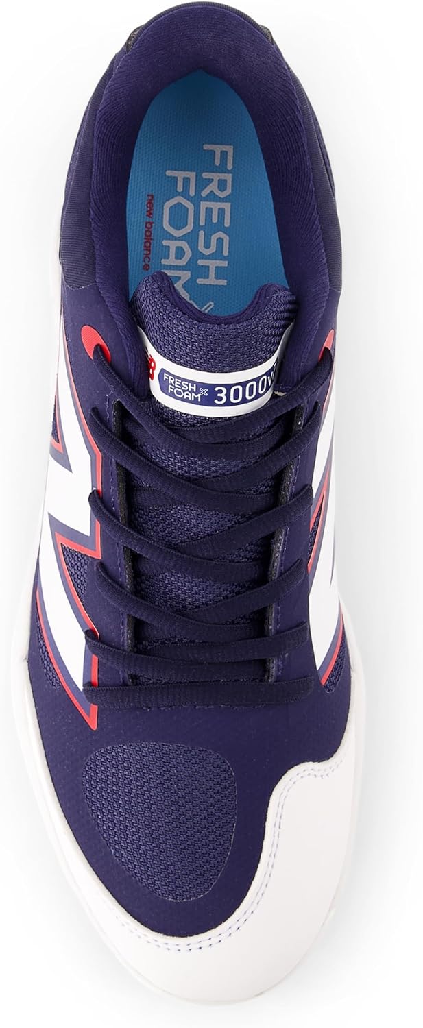 Мужские кроссовки New Balance Fresh Foam X 3000 V7, белый/красный/синий — фото 4