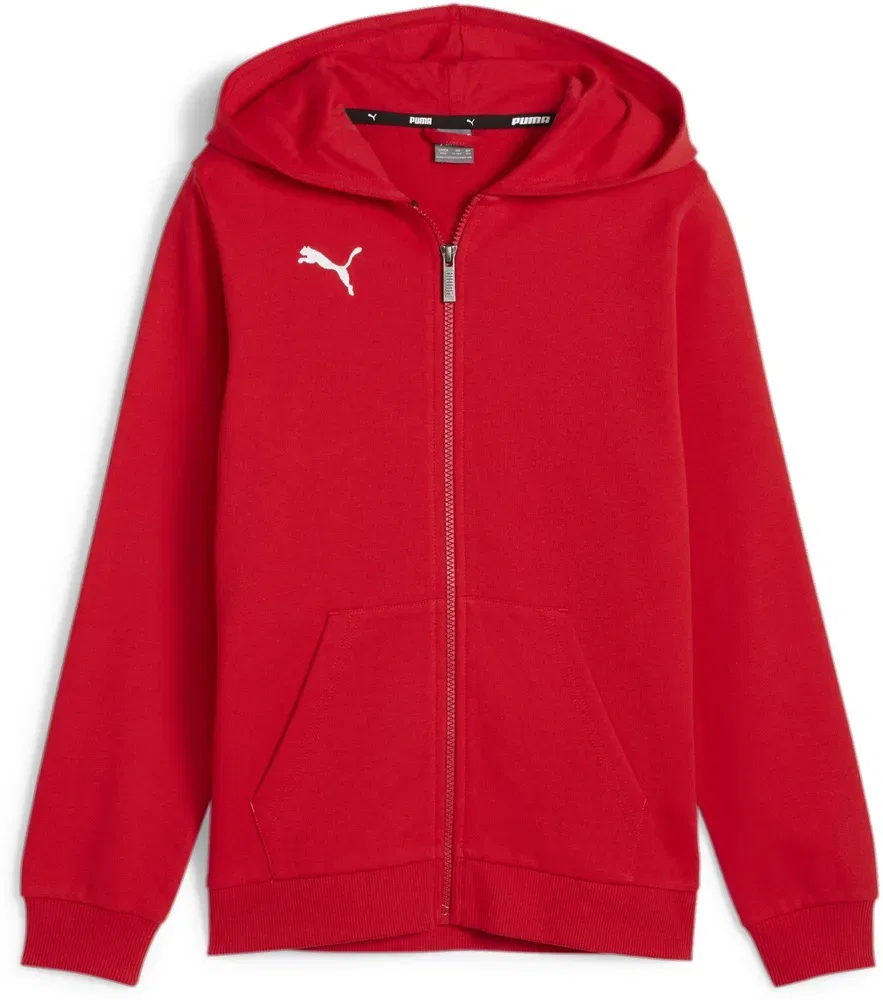 Капюшон худи, длинные рукава, Puma, красный