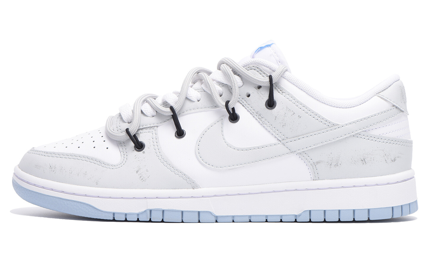 

Кроссовки Nike Dunk Skateboarding Shoes Men Low-top White/gray, серый/белый