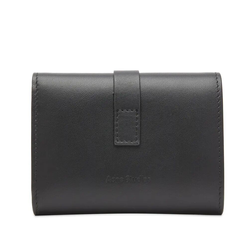 

Кошелек тройного сложения Acne Studios Musubi, черный