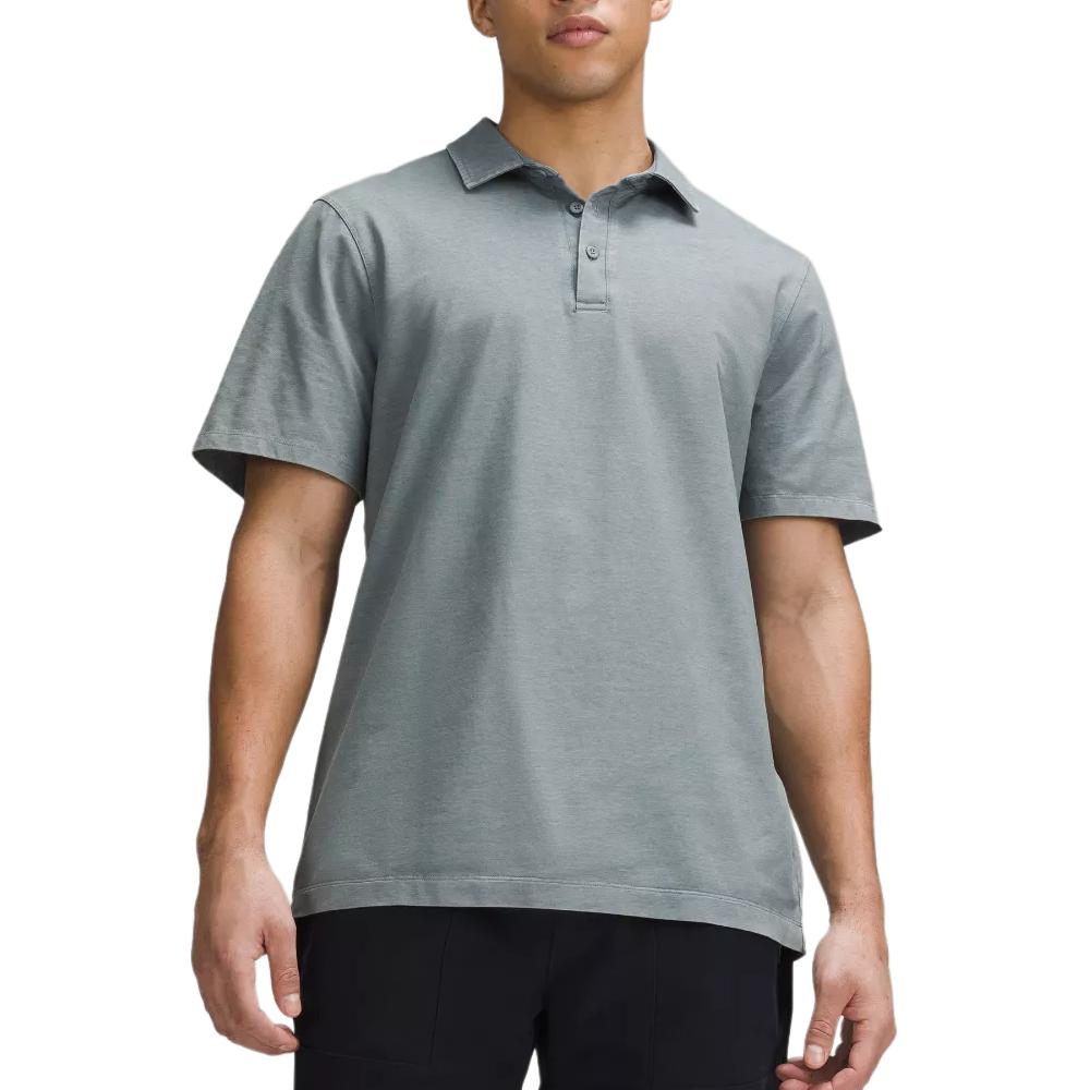 

Мужская рубашка-поло Evolution Lululemon, EZDR/Multi Khaki Brown