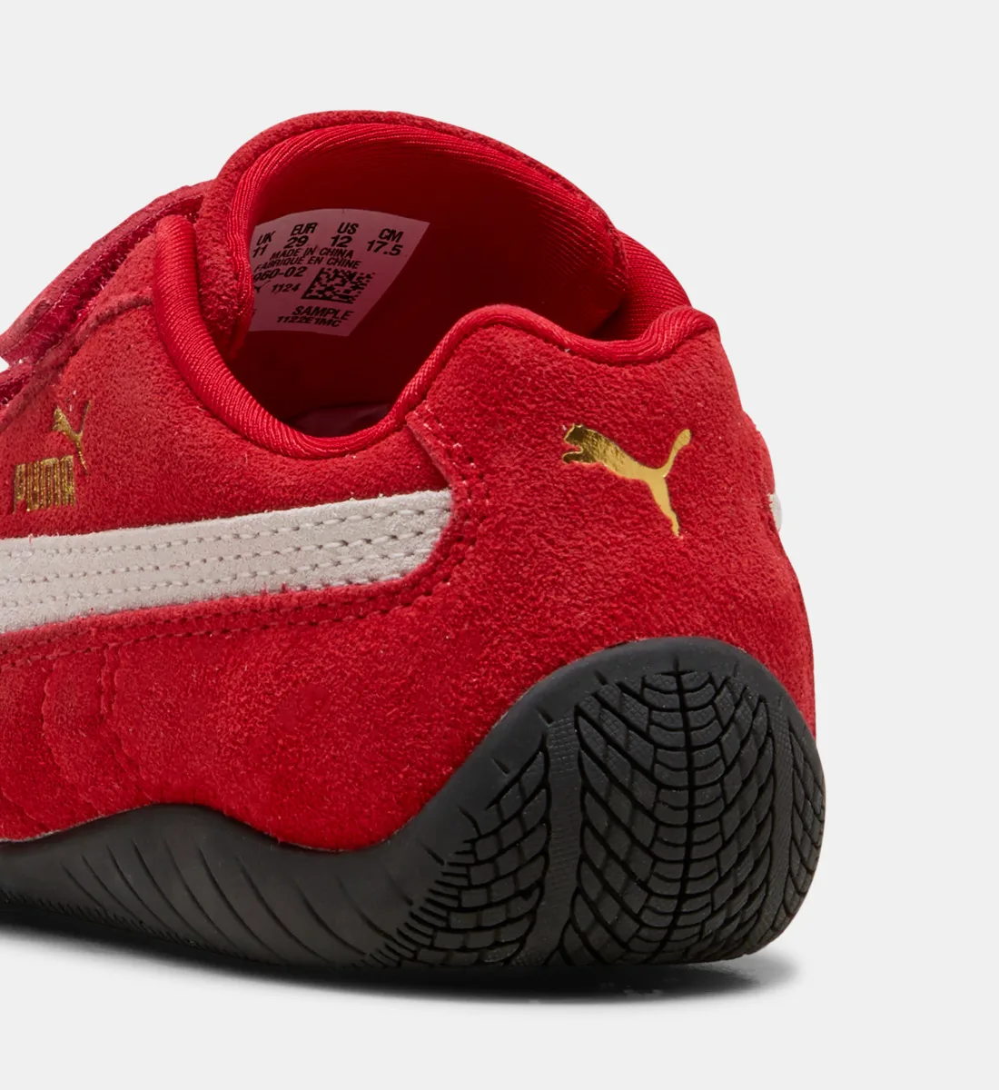 Кроссовки Speedcat OG низкие с фирменной царапиной PUMA, красный — фото 3