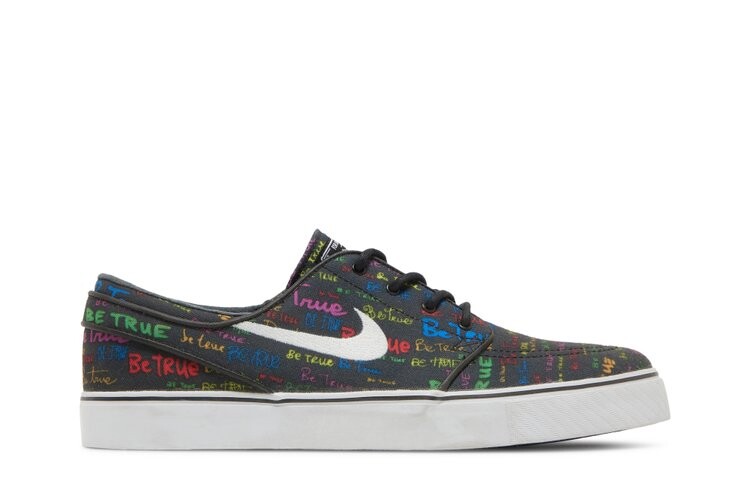 

Кроссовки Nike Zm Stefan Janoski Cnvs Qs 'Be True', черный