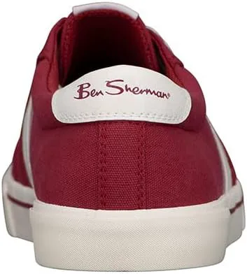 

Мужские кеды Ben Sherman Hawthorn Classic из канвы, красно-белый