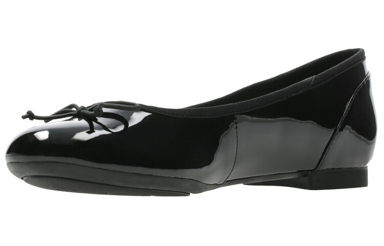 Женская повседневная обувь Женская низкая черная Clarks — фото 2