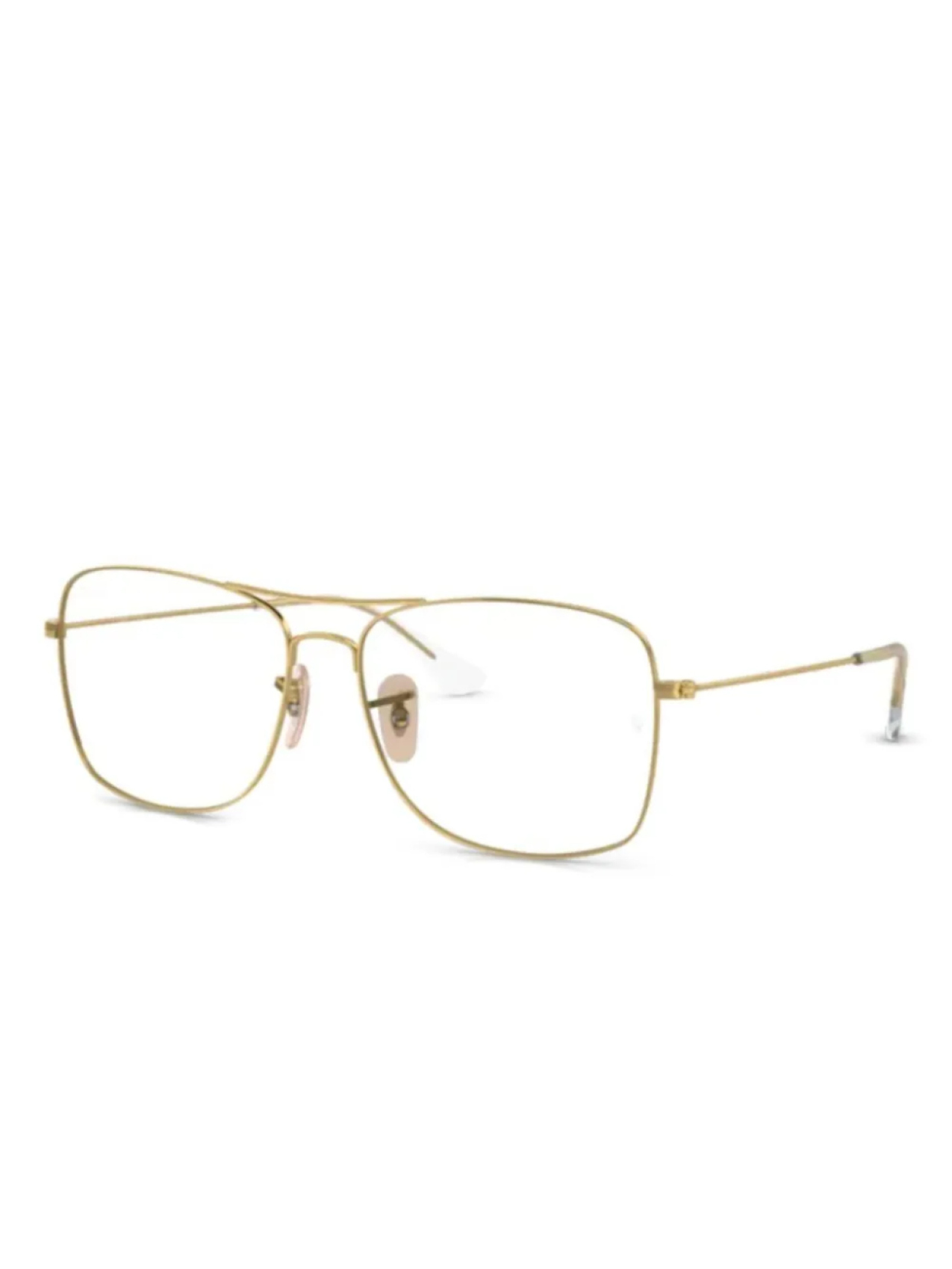 

Ray-Ban очки в квадратной оправе, золотой