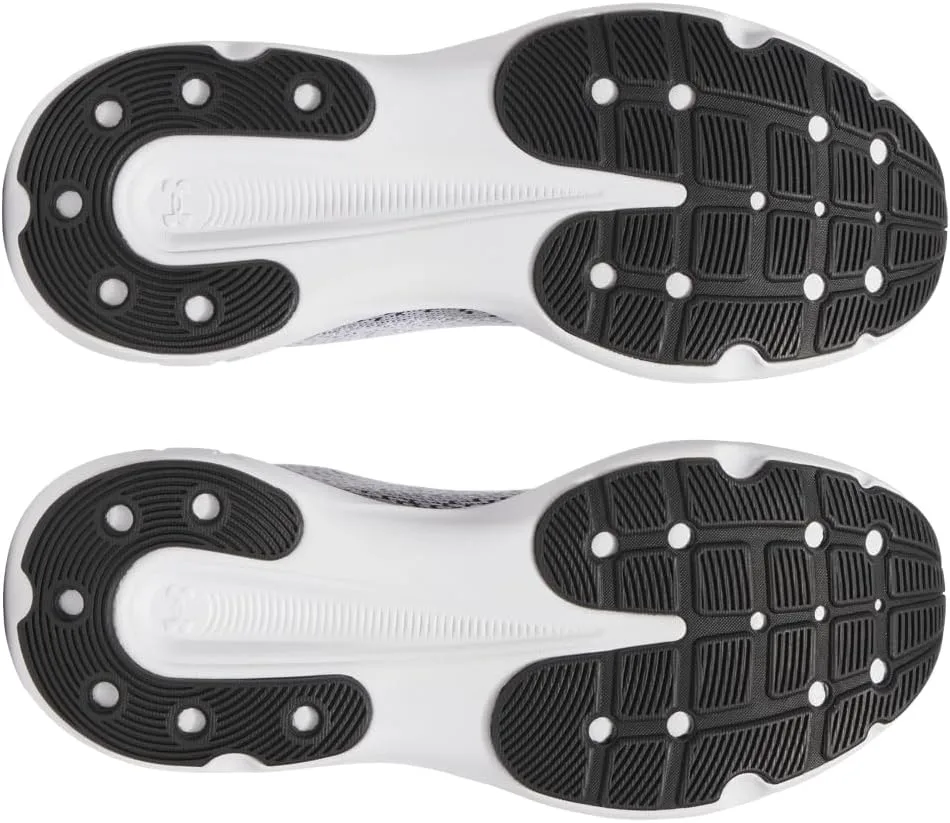 Мужские беговые кроссовки Under Armour Infinite, белый/черный — фото 3