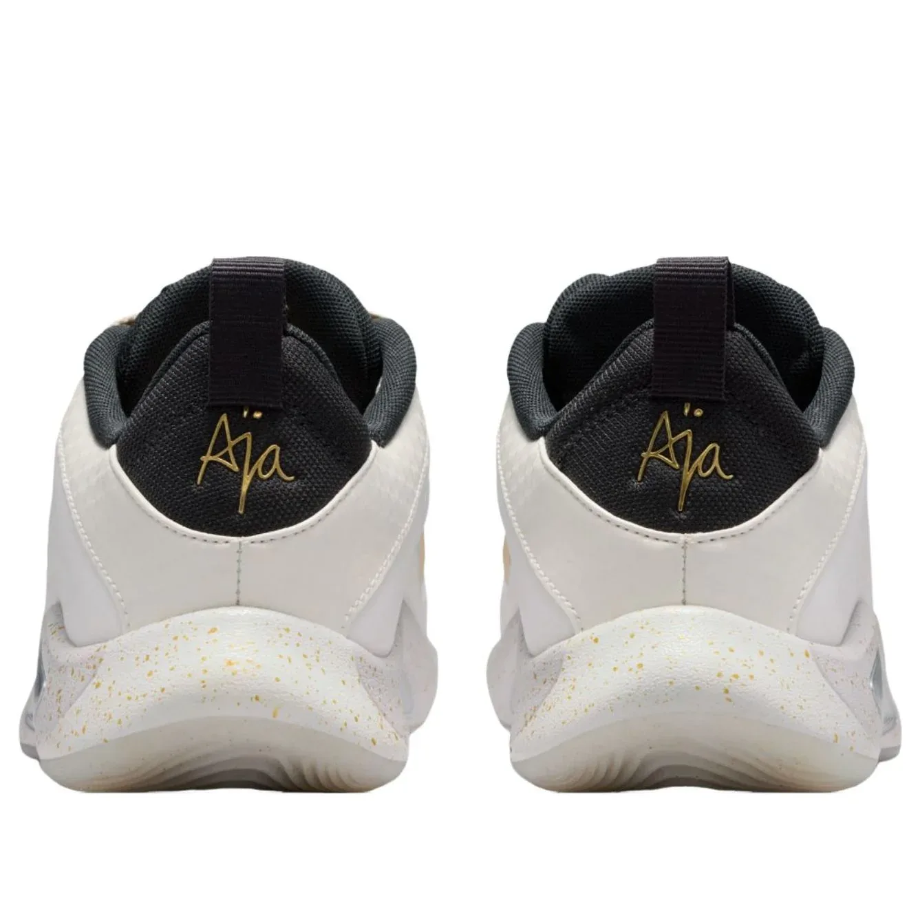 Кроссовки (GS) Nike A'One 'Gold Grillz', белый — фото 4