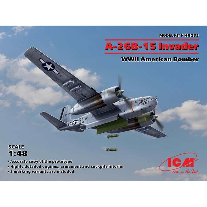 

ICM 48282 A-26B-15 Захватчик 1/48 Inna marka