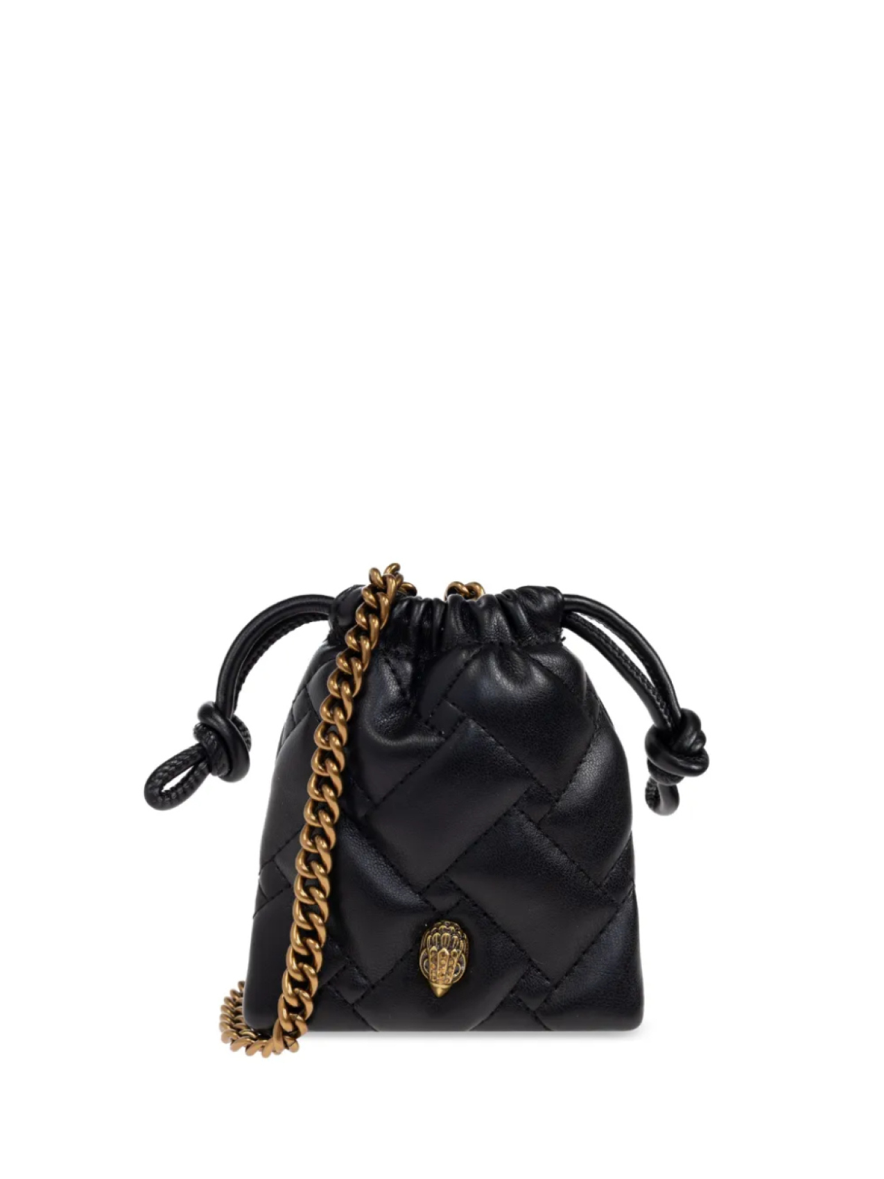 

Стеганый кошелек Kurt Geiger London, черный