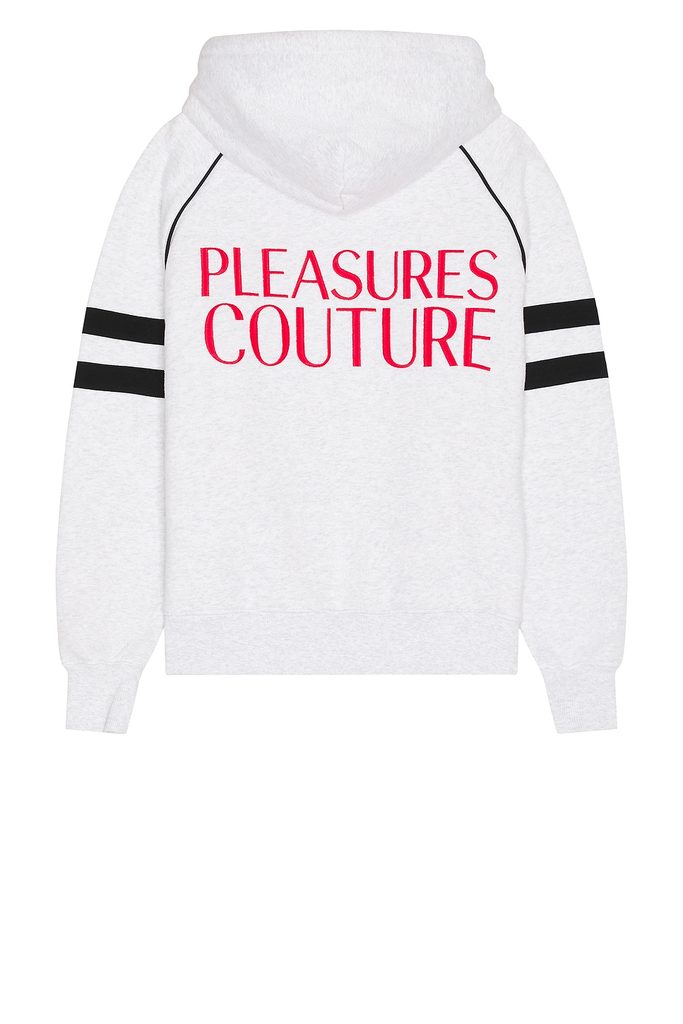 

Худи от кутюр Pleasures, серый