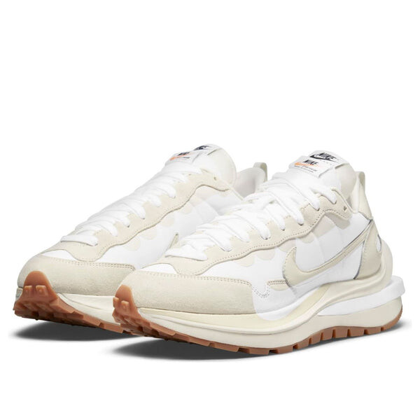 Кроссовки x sacai vaporwaffle 'sail gum' Nike, белый — фото 3