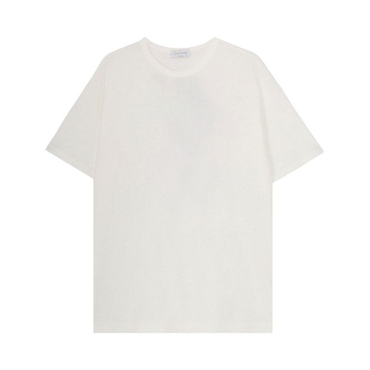 

Футболка Yohji Yamamoto Pour Homme Basic Short-Sleeve T-Shirt, Off White